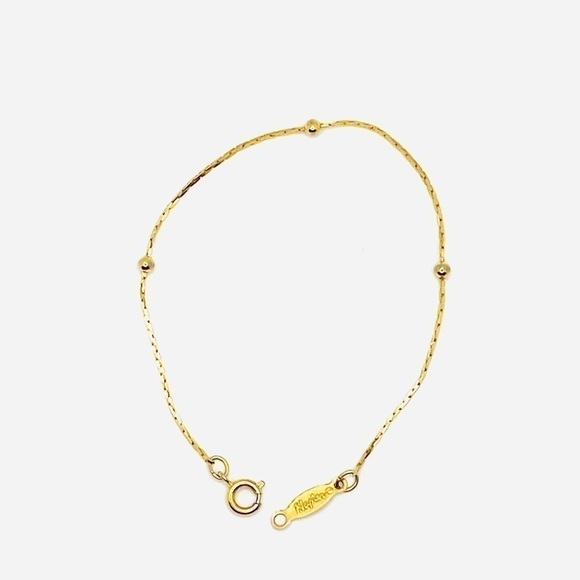 Napier Bracelet Vintage 7” Gold Tone Fashion - Picture 6 of 7